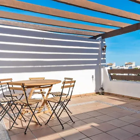 With Terrace And Pool By Costarentals - Ref M16 Apartment Estepona